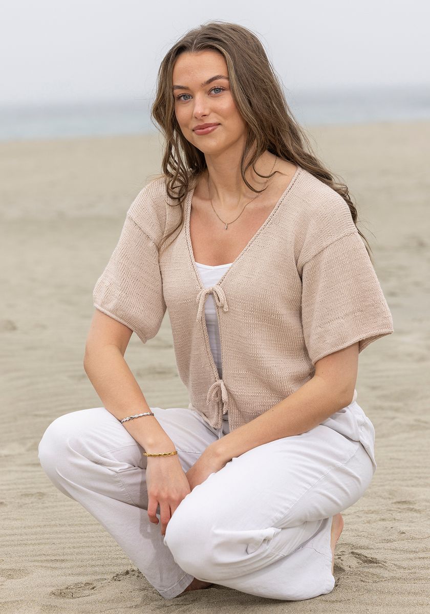 Silke jakke beige