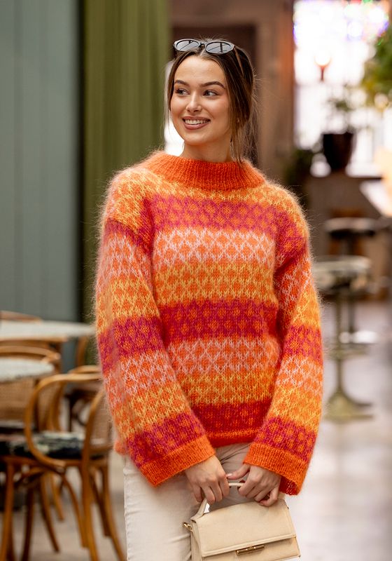 Bellezza genser oransje